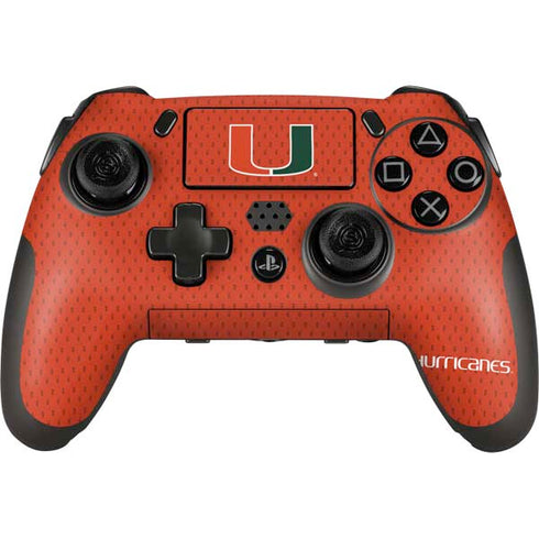 University of Miami Hurricanes Jersey PlayStation Scuf Vantage 2 Controller Skin